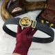AAA Stefano Ricci Gentlemen's Leather Belt - Yellow Gold Diamond Dragon Buckle  (2)_th.jpg